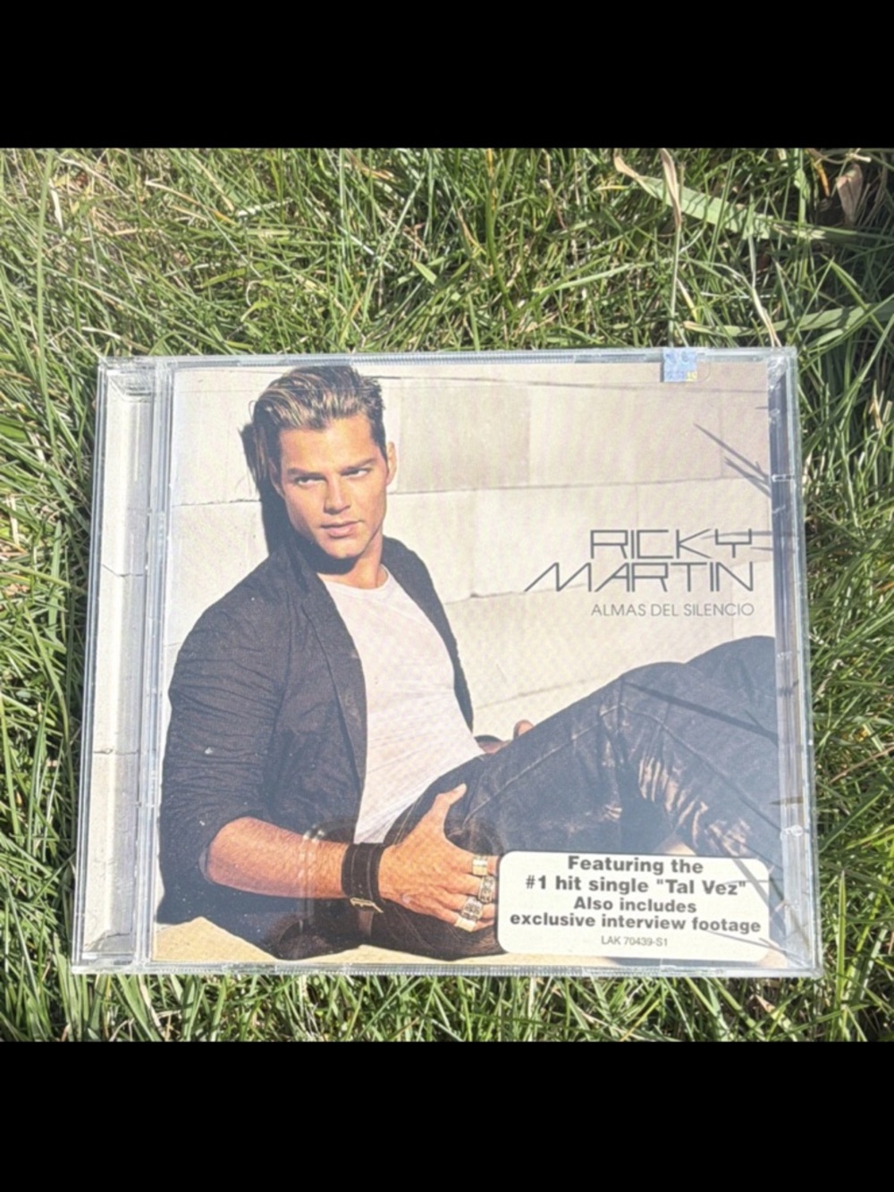 Ricky Martin Almas Del Silencio CD 2003 Sony Latin Pop Rock w/ VCD & Interview